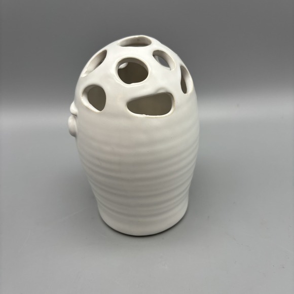 Picasso Modern Art Flower Bud Vase Face Flower Frog - Picture 3 of 8